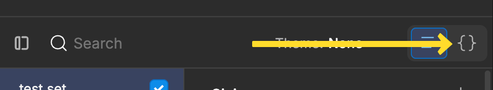 arrow pointing to the edit icon